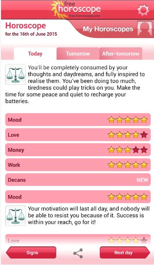 Free Horoscope