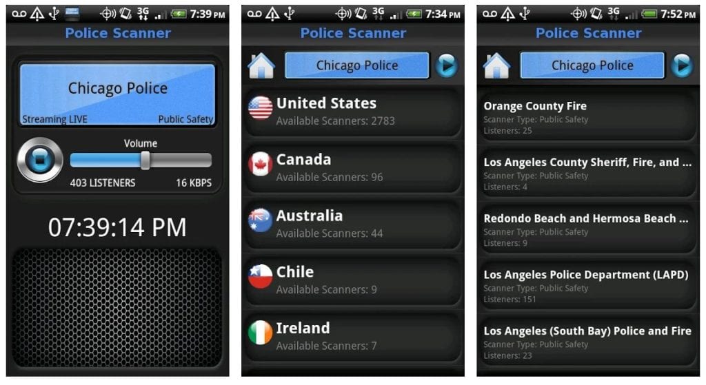7 Best Police scanner apps for Android Androidappsforme find and