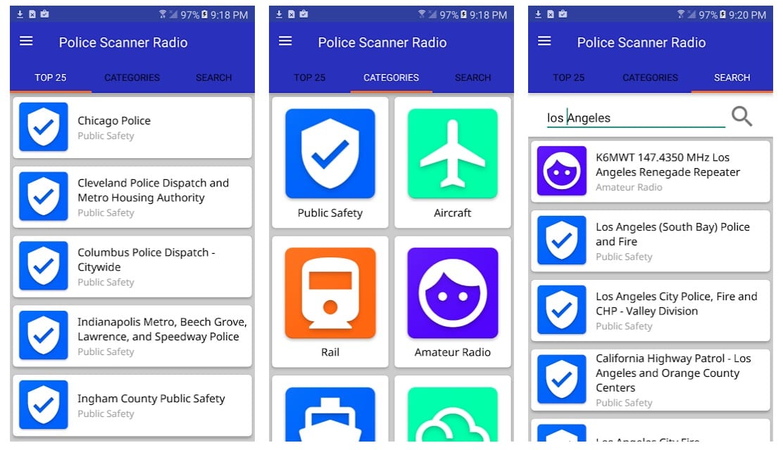 police scanner app android