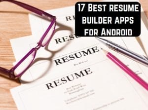 17 Best resume builder apps for Android | Androidappsforme - find and