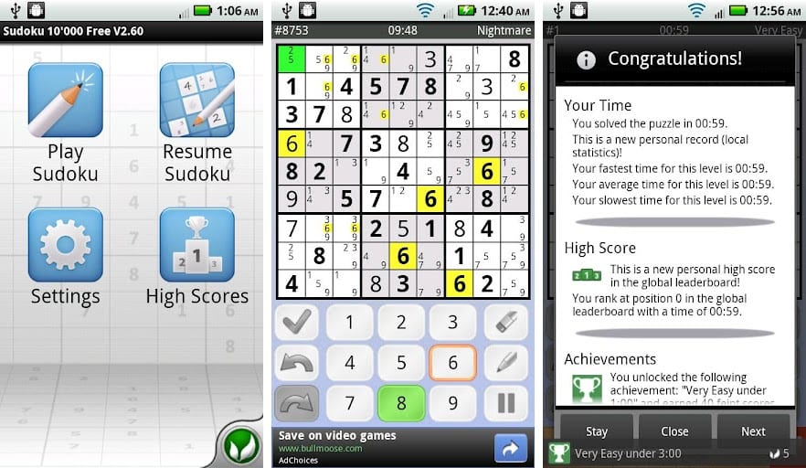 best sudoku app for iphone