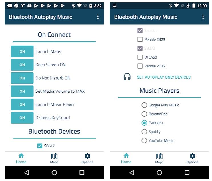 Bluetooth Autoplay Music