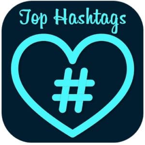 Get more likes & followers hashtag logo