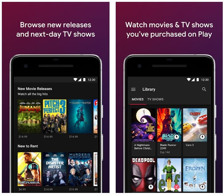 Google Play Movies & TV