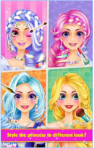 Long Hair Princess Hair Salon