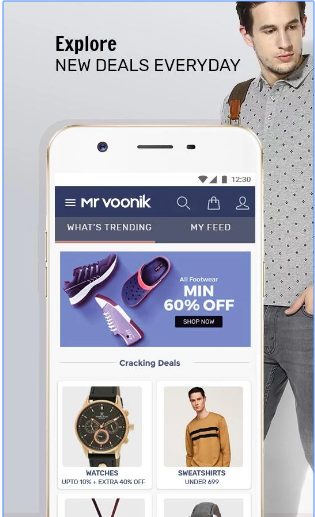 mr voonik shoes online shopping