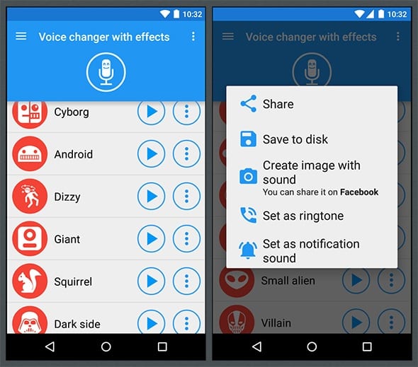 Call voice changer software for android