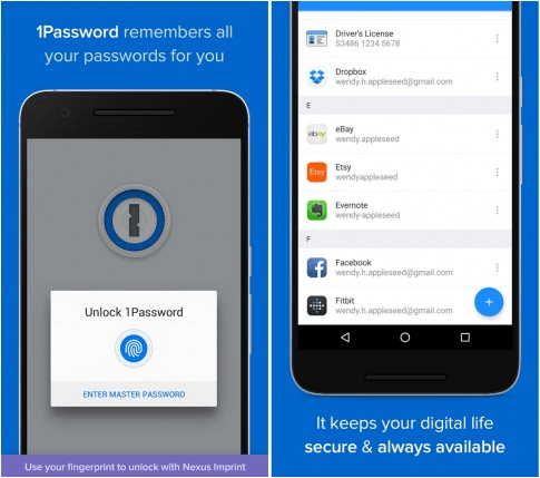 1password pro on androidd