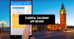 CloudCal Calendar app