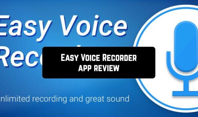 Easy Voice Recorder app review
