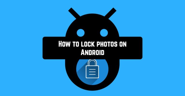 How to lock photos on Android