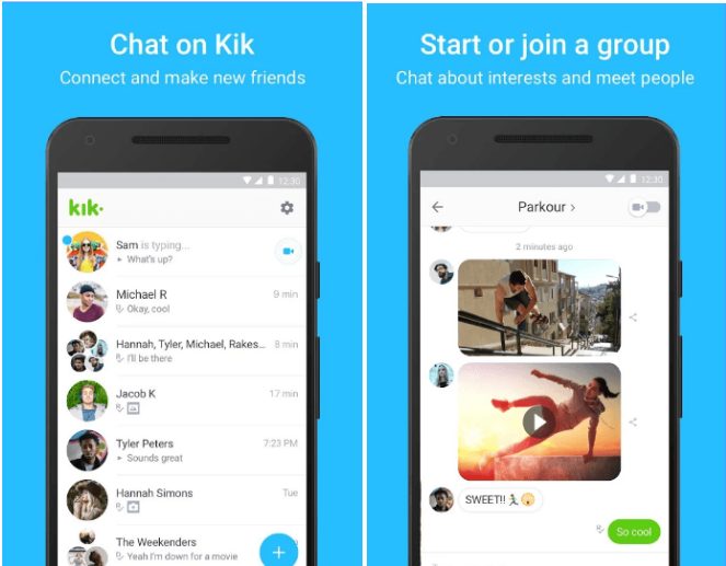 kik app for android free download