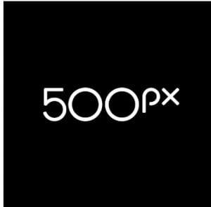 500px logo