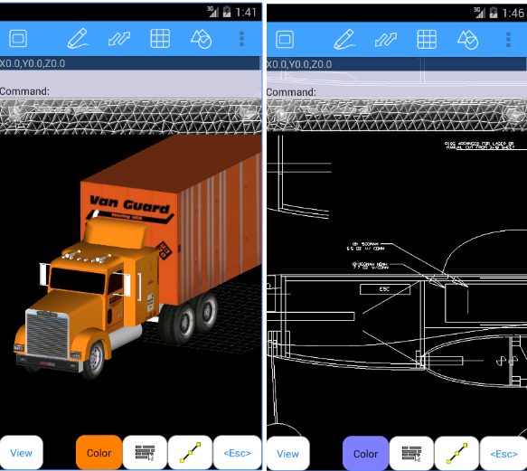 AutoQ3D CAD app