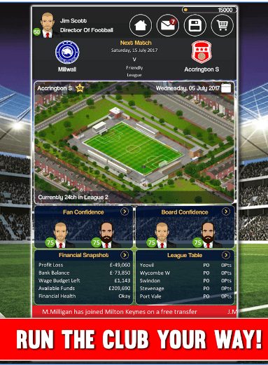 football manager games