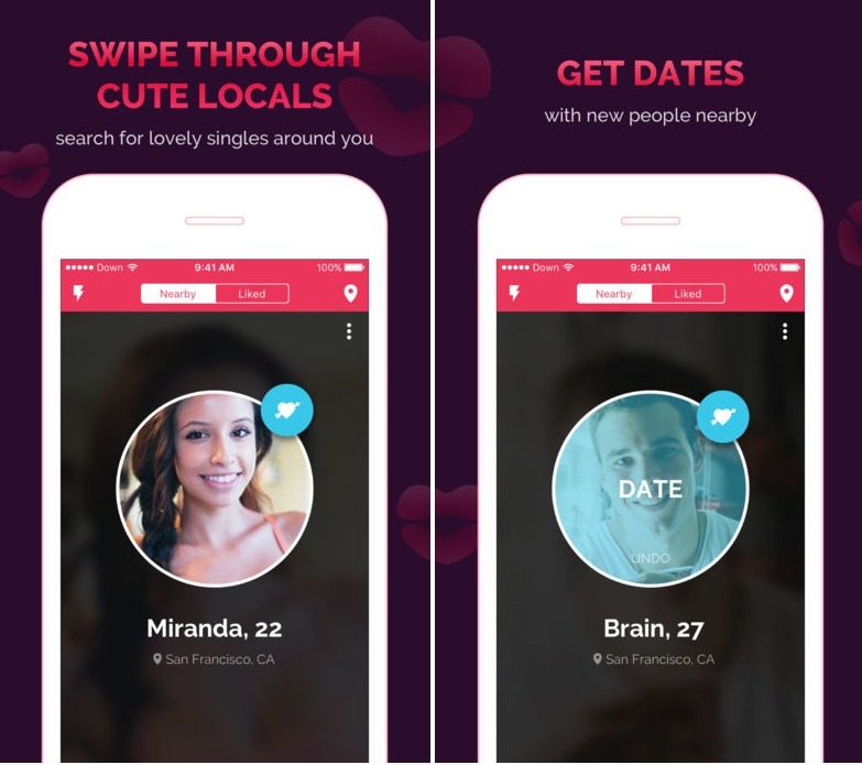 down dating app datování křesťanů