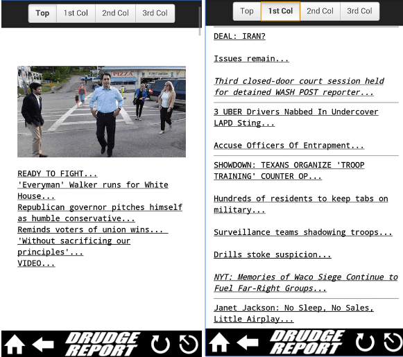 drudge report app download