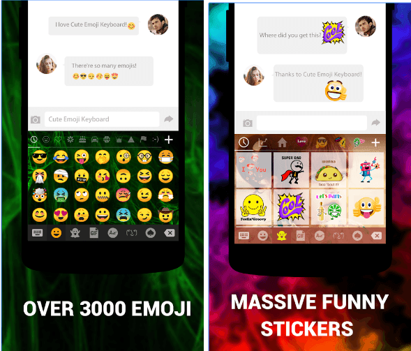 Emoji Keyboard Cute Emoticons app