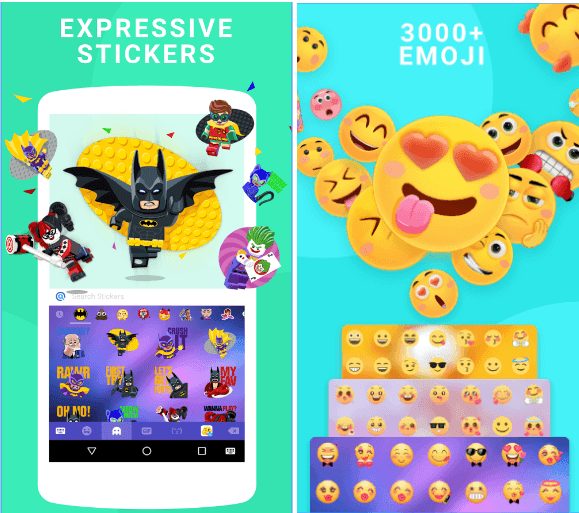 Emoji keyboard app