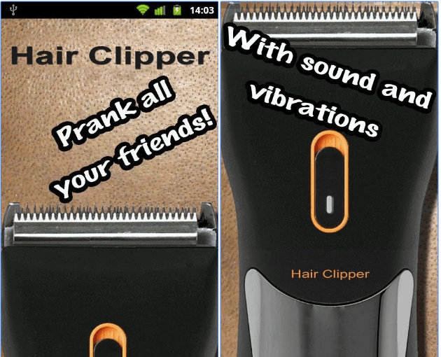 Hair Clipper - Prank app