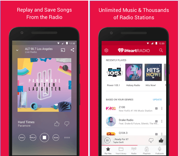 iHeartRadio app