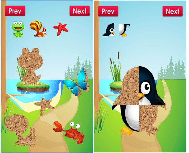 Animal Puzzle Game for Toddler app