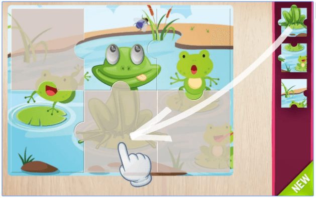 Animals Puzzle for Kids app