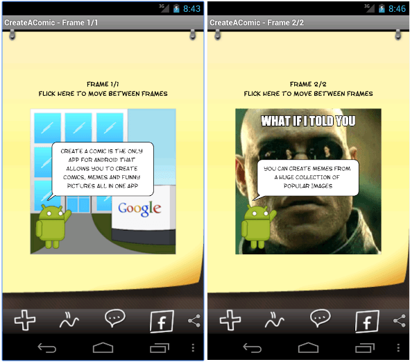 Comic & Meme Creator app