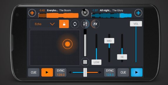 Cross DJ app