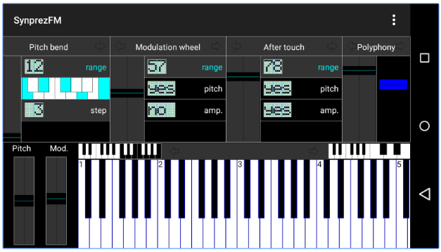 FM Synthesizer app