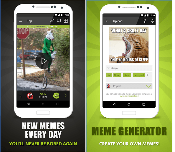 Memedroid app