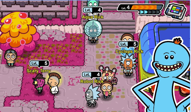 Pocket Mortys app