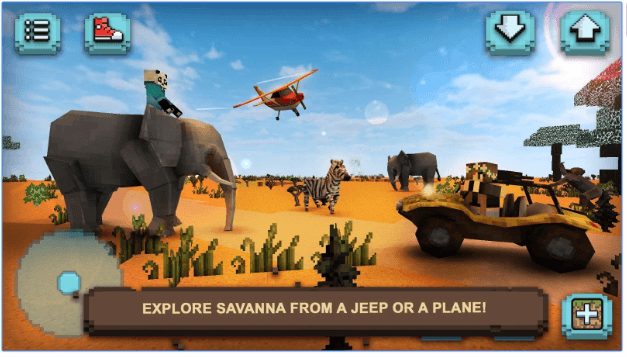 Savanna Safari Craft app