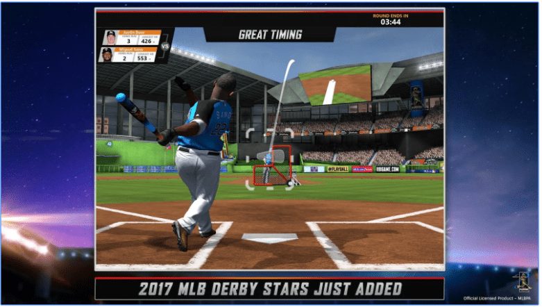 MLB Home Run Derby app