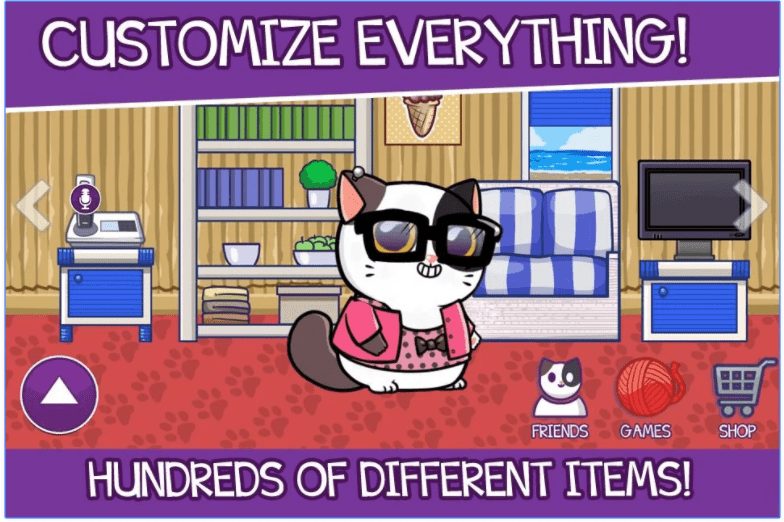 Mimitos Virtual Cat app