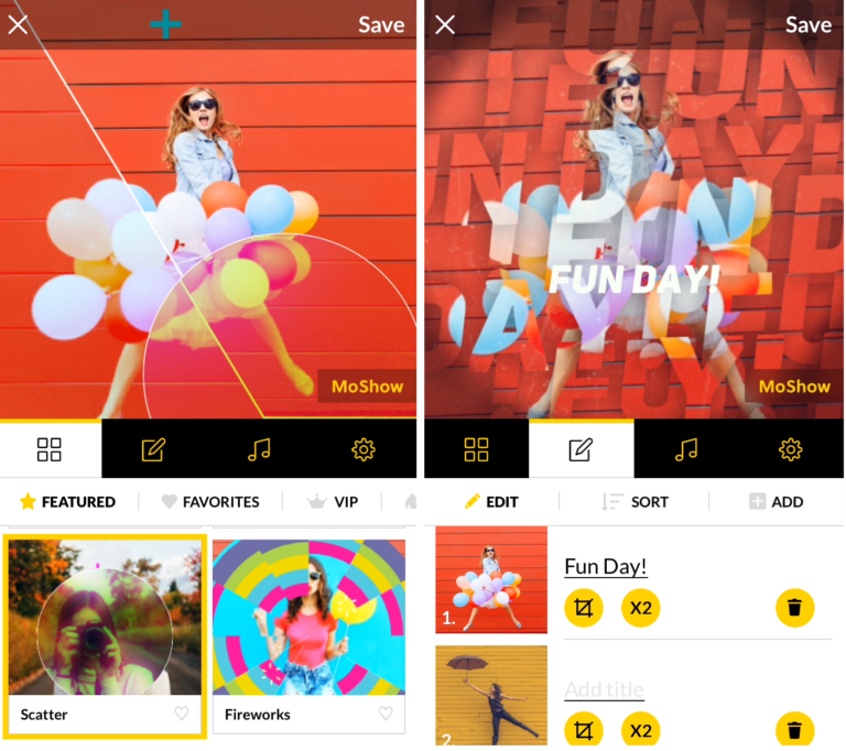 MoShow Slideshow Movie Maker app review Androidappsforme find and
