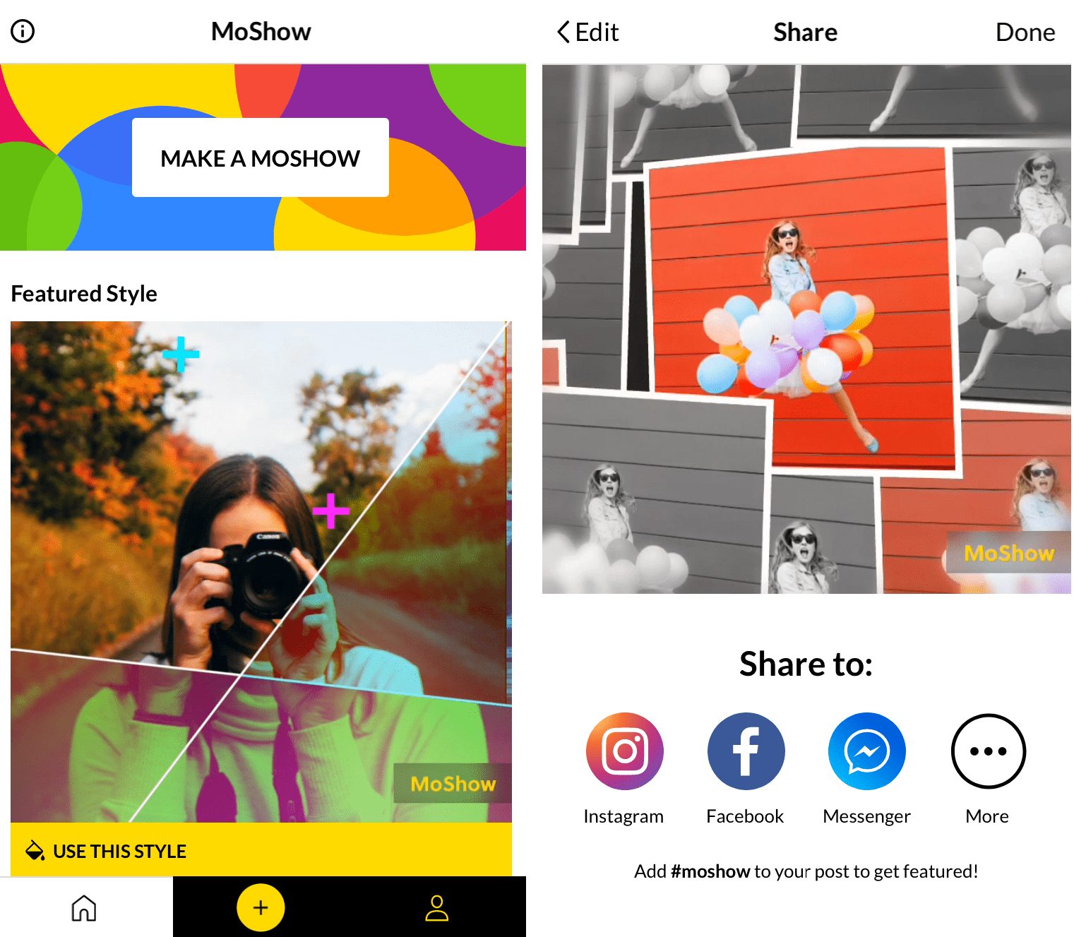 MoShow - Slideshow Movie Maker app review | Androidappsforme - find and ...