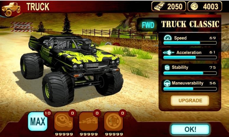 Offroad Hill Racing app