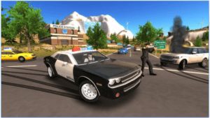 Police Car Driving Offroad app
