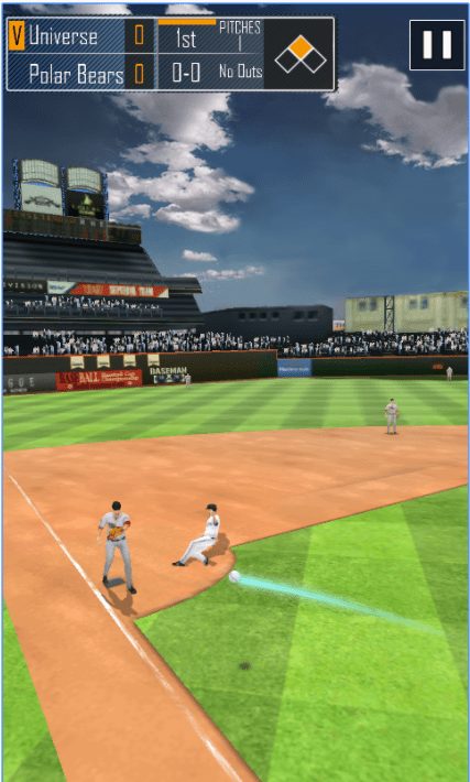 Real Baseball 3D app