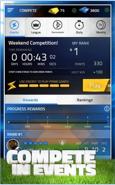 TAP SPORTS BASEBALL app