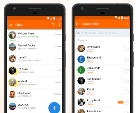 Voxer Walkie Talkie Messenger