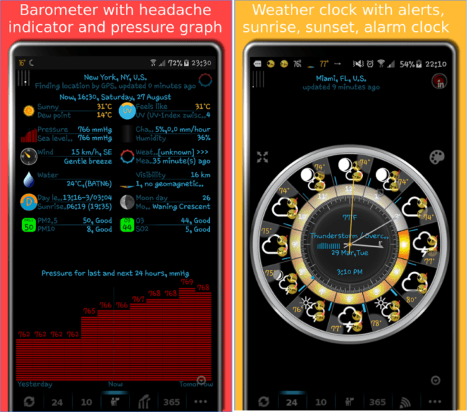 11 Best barometric pressure apps for Android Androidappsforme find
