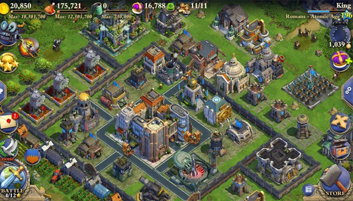 dominations screen