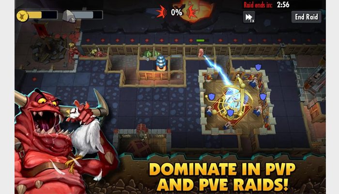 dungeon keeper mobile app