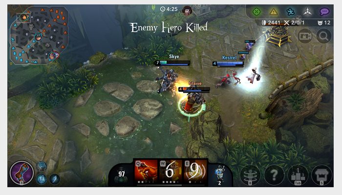 vainglory screen