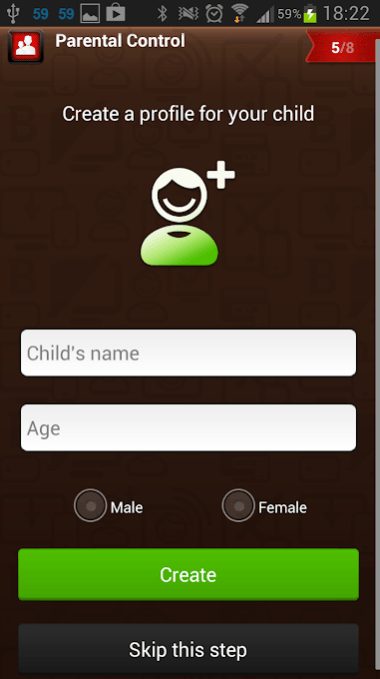 Bitdefender Parental Control app