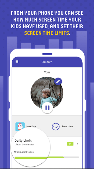 Screen Time Parental Control app