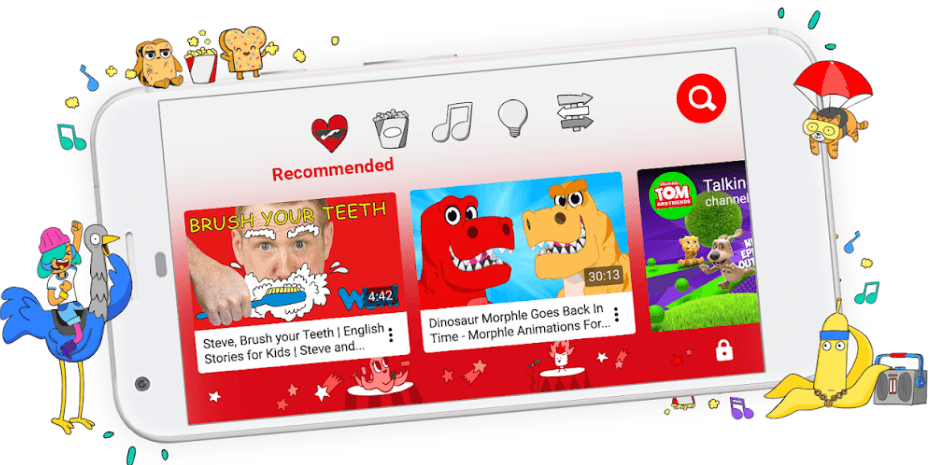 YouTube Kids app