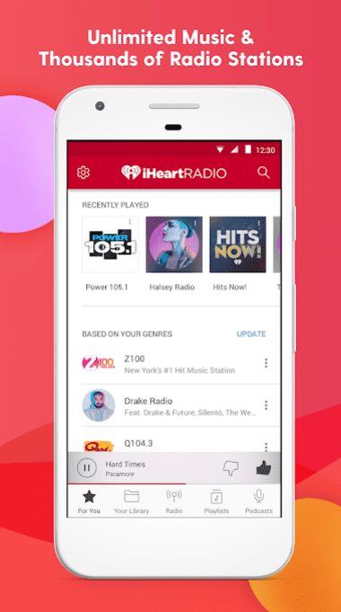 iHeartRadio app